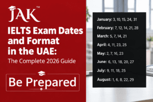 IELTS exam dates and format in the UAE 2026
